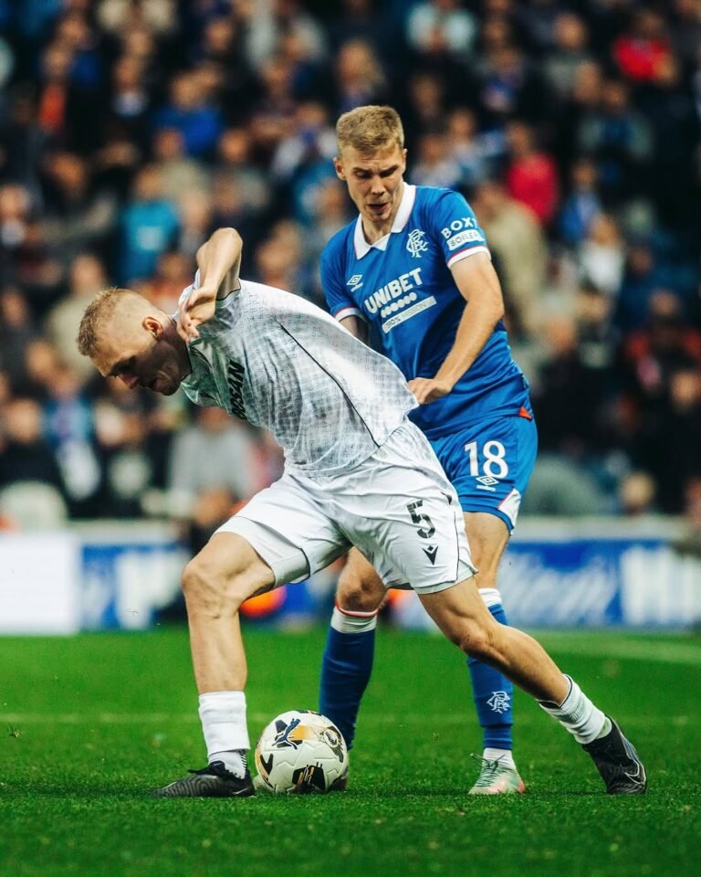 rangers vs viktoria plzeň