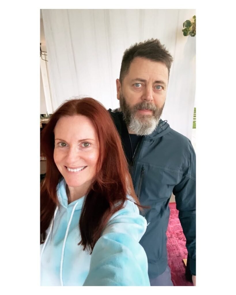 Megan Mullally Dazzles at Vivid Sydney 2025 With Husband Nick Offerman