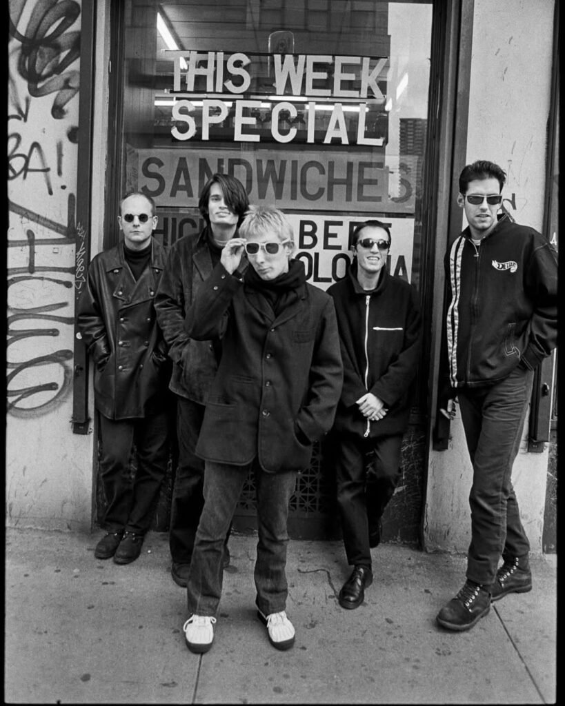 Radiohead registration webpage showing countdown timer to Friday 10am BST opening
